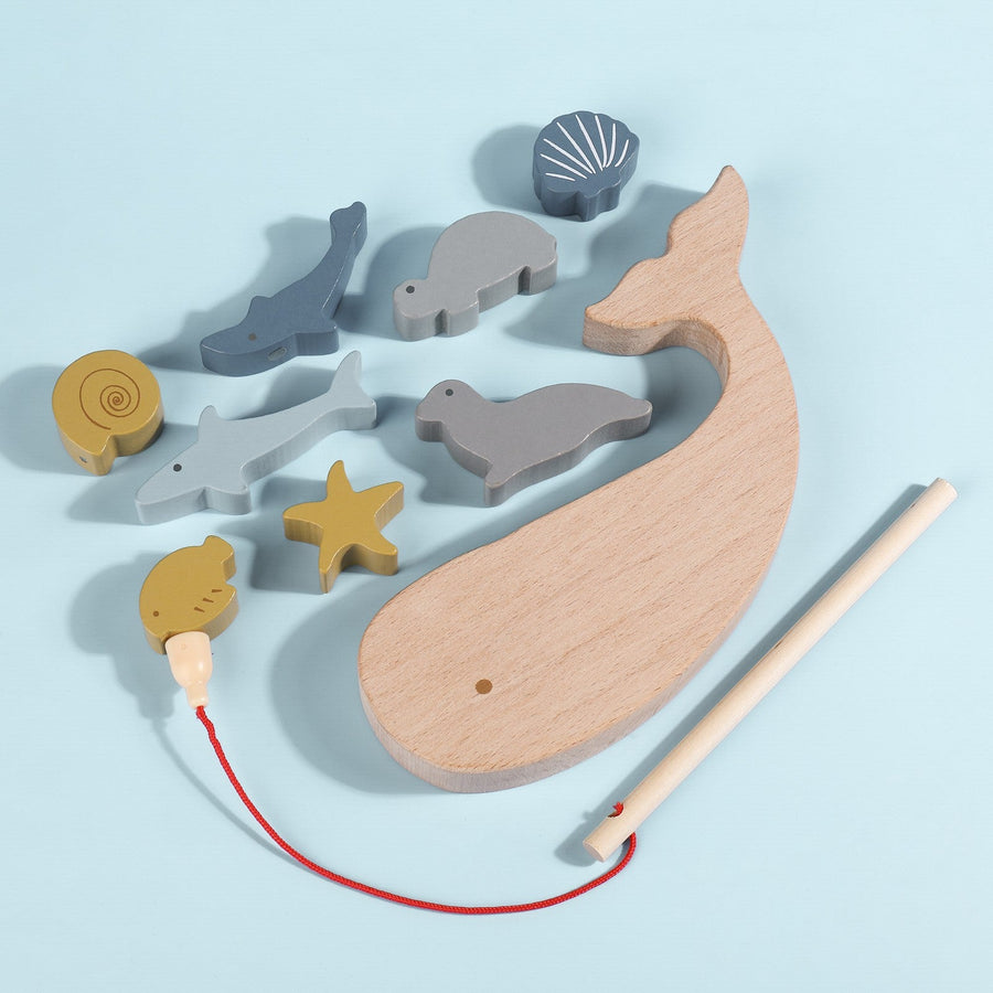 A Fishing Balance Seasaw - Poco wooden toys - Pocotoys