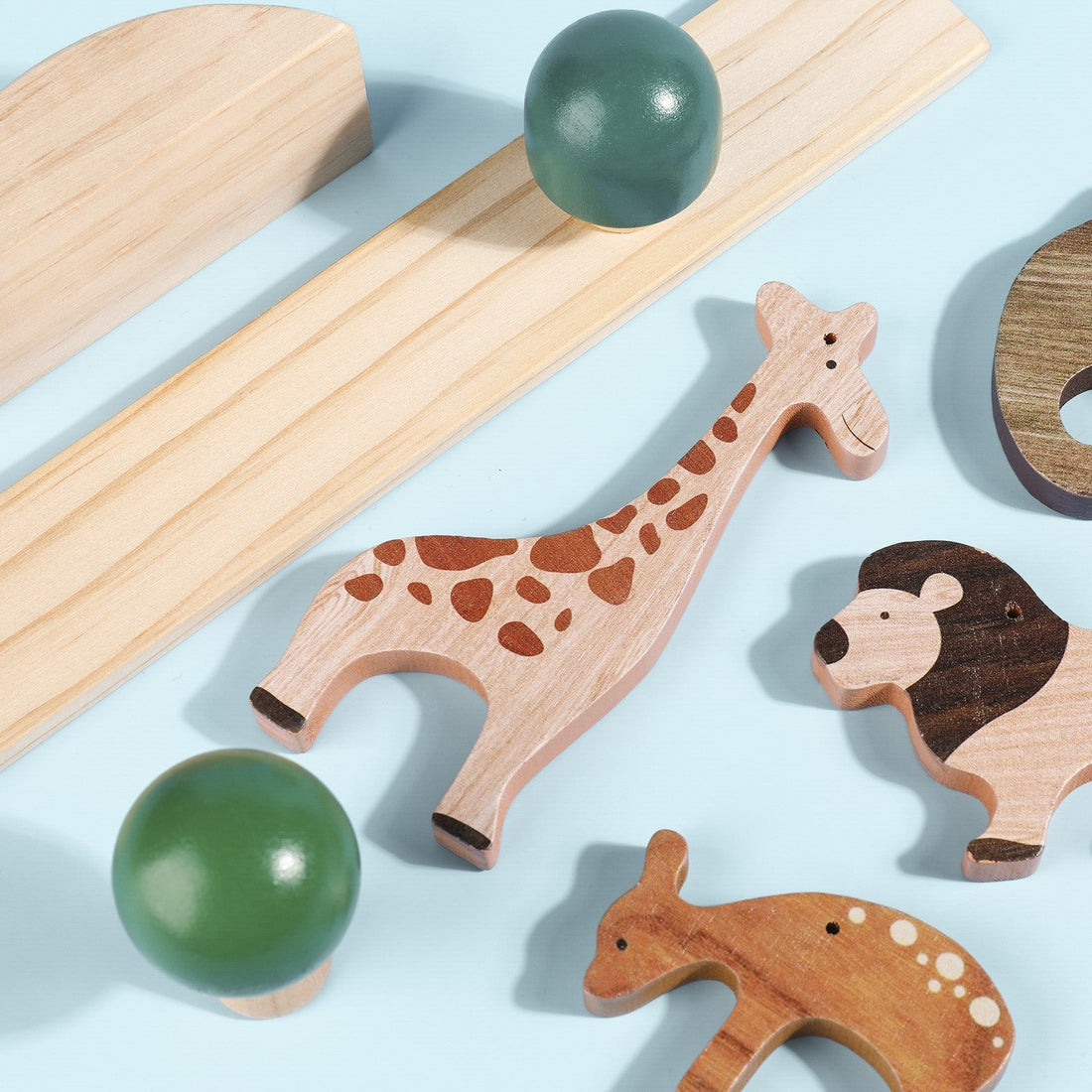 A Forest Seesaw Set - Poco Wooden Toy - Pocotoys