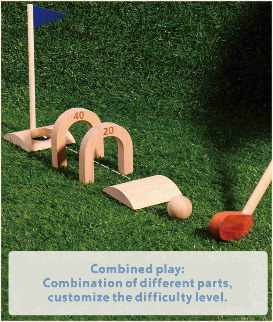 A Golf Set - Poco Wooden toy - Pocotoys