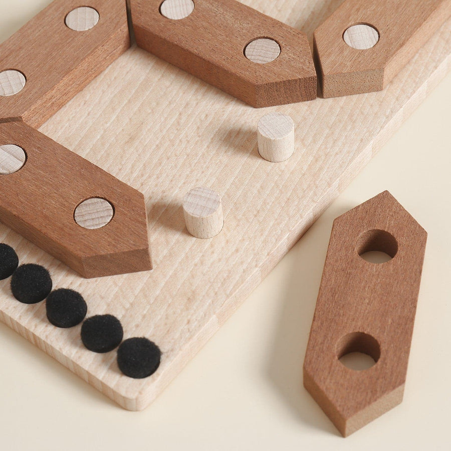 A Number Puzzle Set - Poco Wooden Toy - Pocotoys