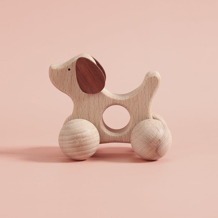 A Pair Of Puppies And Ponies - Poco Wooden Toy - Pocotoys