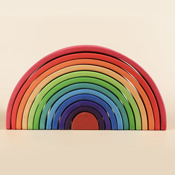 A Rainbow Puzzle - Poco Waldorf Play - Pocotoys