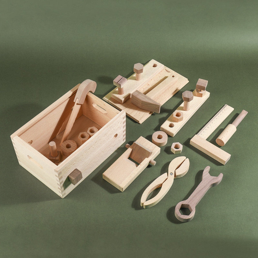 A Toolbox Set - Poco Wooden Toy - Pocotoys
